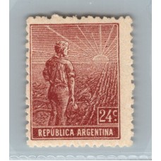 ARGENTINA ESTAMPILLA LABRADOR GJ 346 NUEVO CON GOMA MUY LINDA Y RARA U$ 8